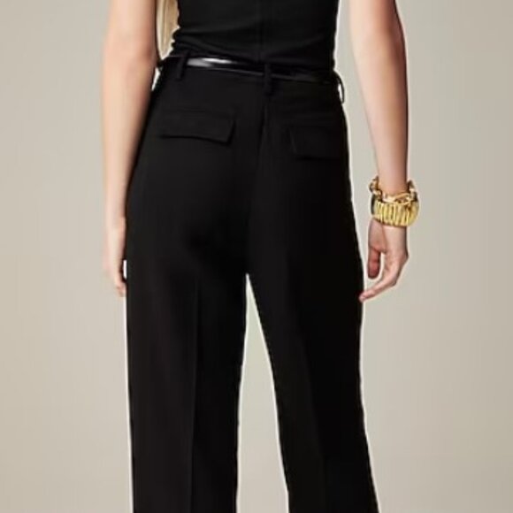 J Crew Tall wide-leg Essential Pant in City Crepe - Picture 3 of 4
